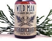 Beard Wash Shampoo Soap Natural Mens Beard Soap Wild Man 2oz