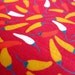 SALE - Hot chilli pepper, on red, fat quarter, pure cotton fabric