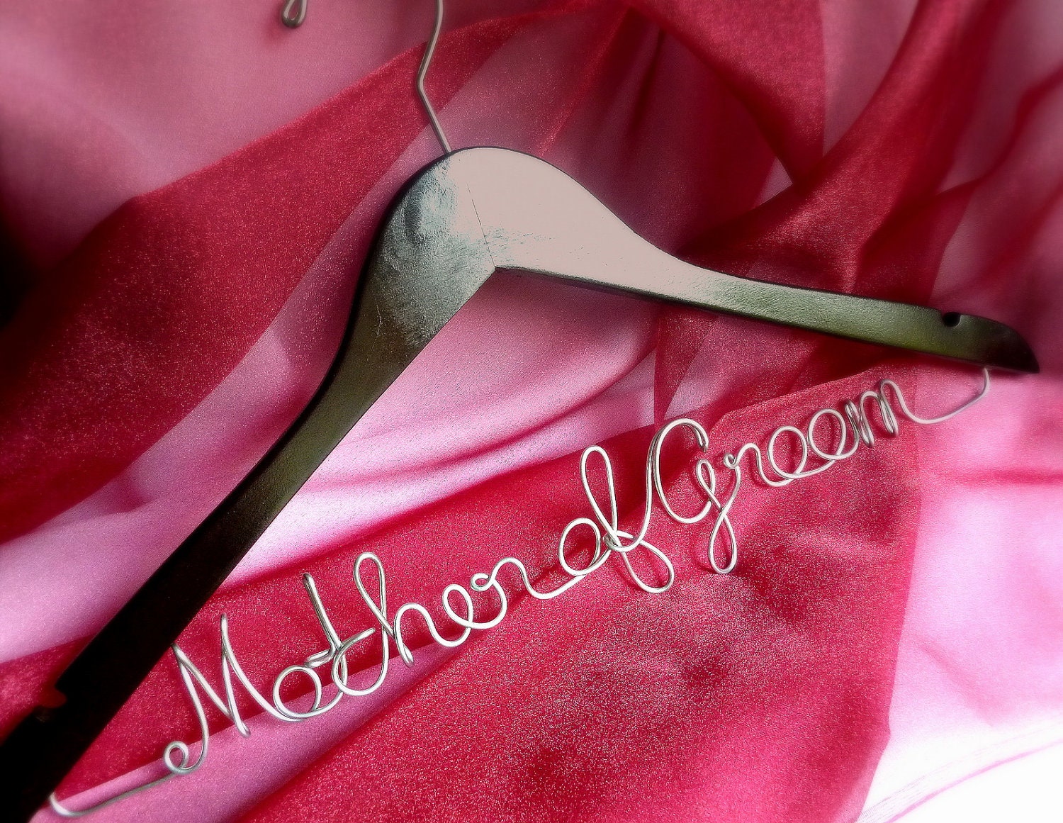 Mother of the Bride & Groom Gifts, Custom Dress Hanger, 2pcs