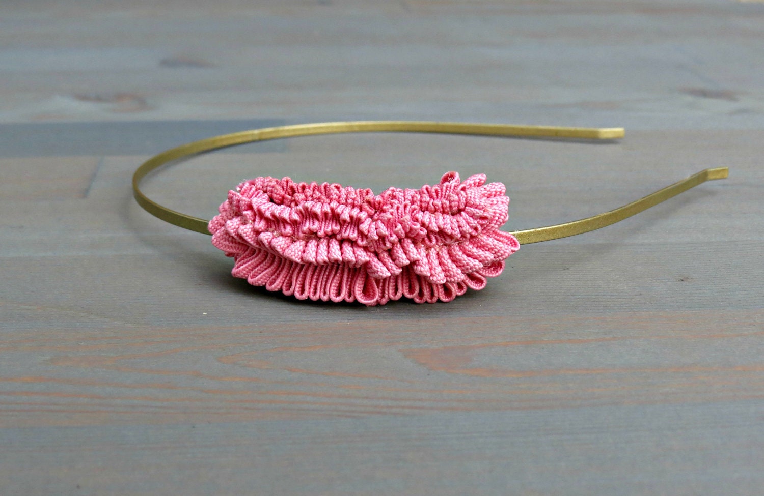 SALE Pink Coral Headband  for Women . Gifts for Her