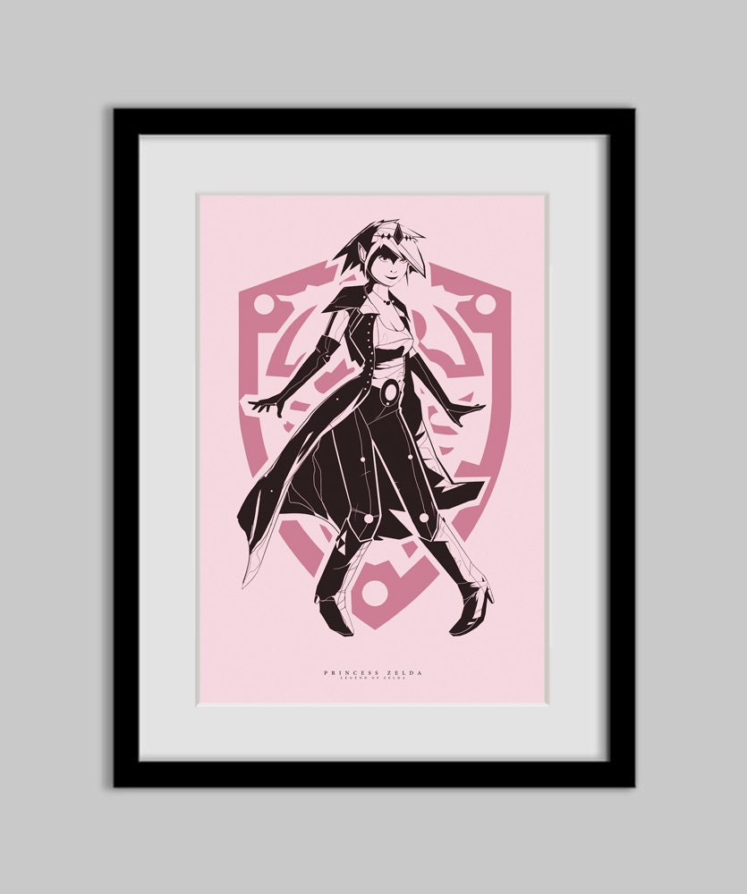 Princess Zelda - Legend of Zelda - Poster - 13X19