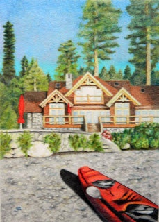 Custom House Portrait By Susie Tenzer