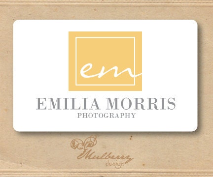 One Of A Kind Premade Logo Design, Will Not Be Resold (Includes Watermark)