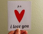 P.S. I love you CARD