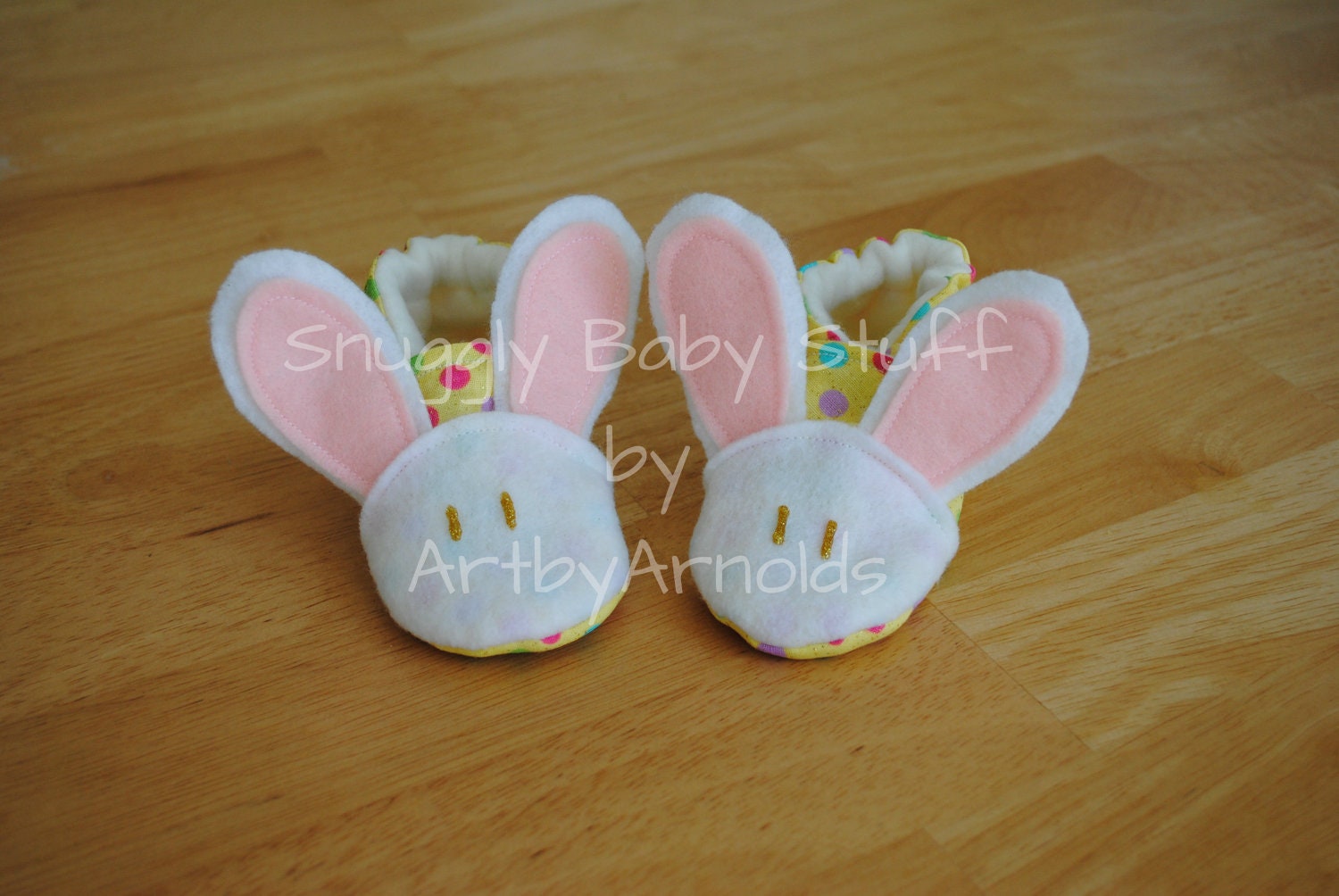 Easter Bunny Booties