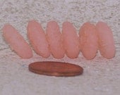 Light Fuscia Sugar Beads Polymer Clay Disc Beads