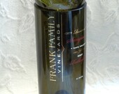 VinoPonic Planter - Re-Purposed Frank Family Vineyard Wine Bottle Self Watering Planter