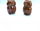 VTG 60s Ceramic Brazilian Owls - Free Shipping to US