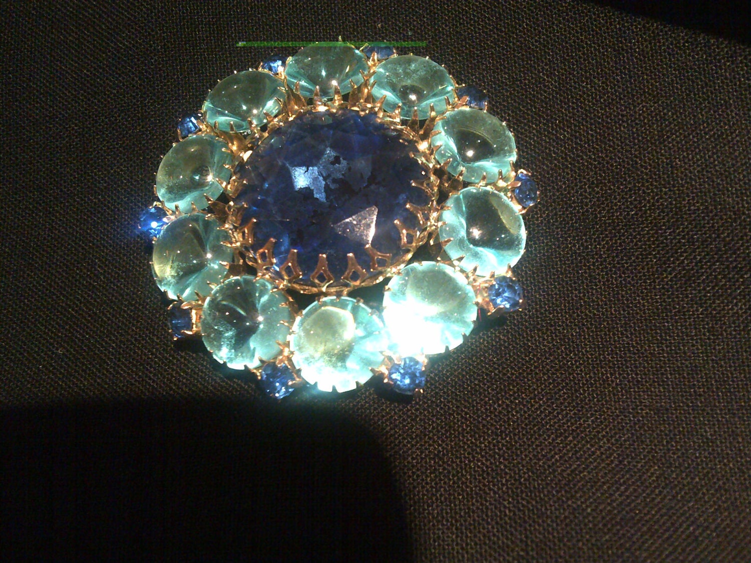 Vintage Jewelled Brooch