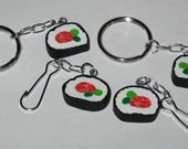 Maki Sushi Keychain/Lanyard/Phone Charm