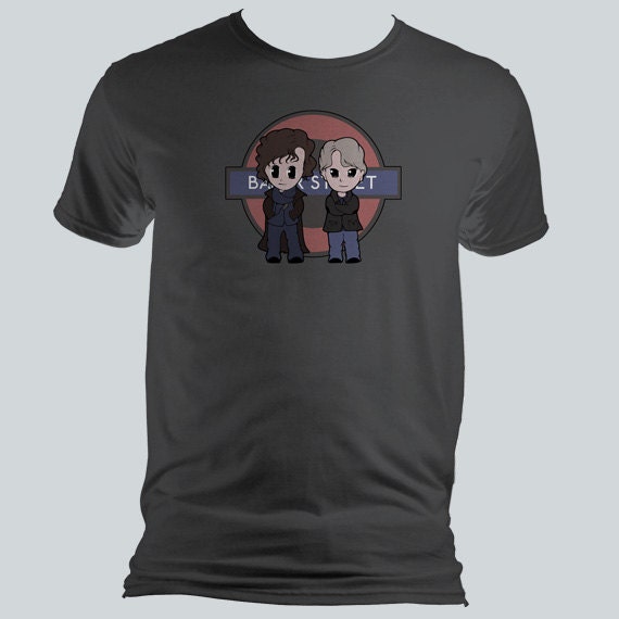 Baker Street Consultants - Men's/Unisex, Ladies Fitted, Kids T-Shirt - Sherlock Holmes