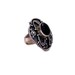 Vintage Ring Black Onyx Sterling Silver Jewelry
