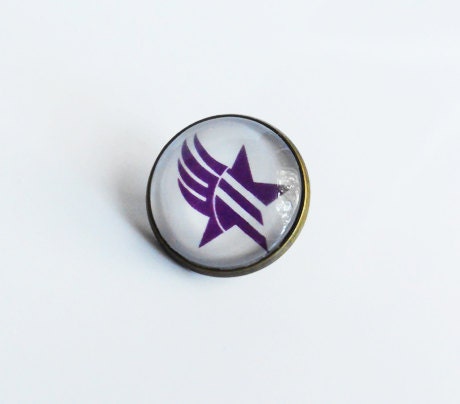 Paragade Glass Pinbadge Mass Effect Gaming