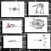 Star Wars Vehicles movie posters (All 6 vehicle posters) 11x17