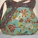 Floral and Bird "love lives here" hobo
