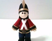 Toy Soldier Ornament Quilled Paper - WintergreenDesign