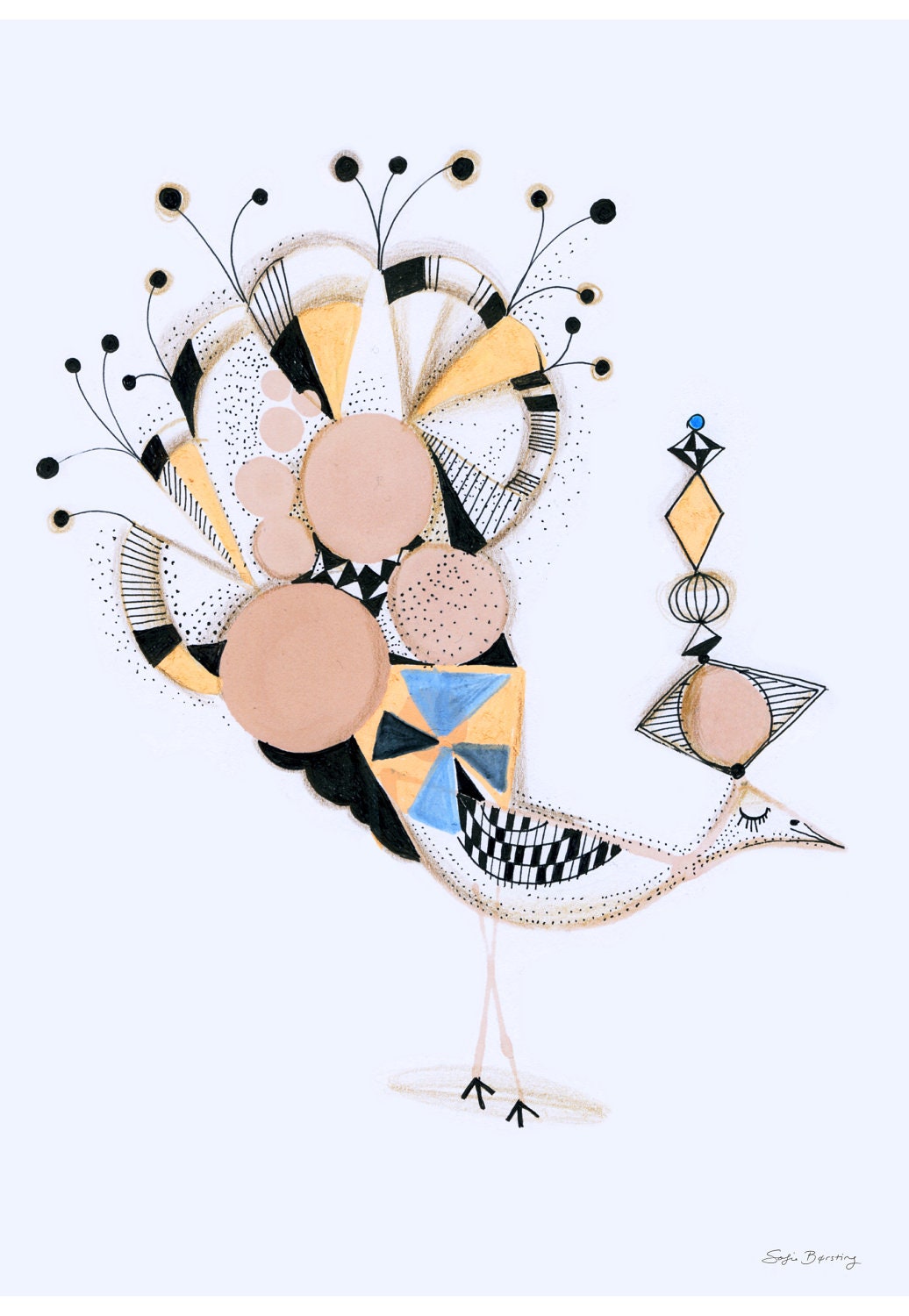 Bird Elegance, A4