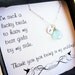 Set of 6: Six personalized Bridesmaid necklaces, bridesmaid thank you cards, sterling silver bridesmaid jewelry, Bridal party gifts