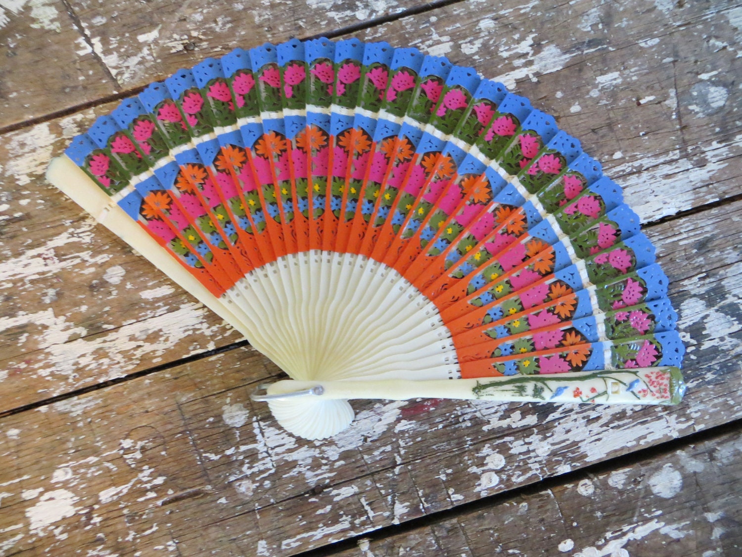 colorful fan