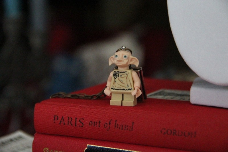 Harry Potter is Dobby's Friend Book Geek Girl Necklace