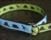Boys Reversible Belt Dinosaur D Ring