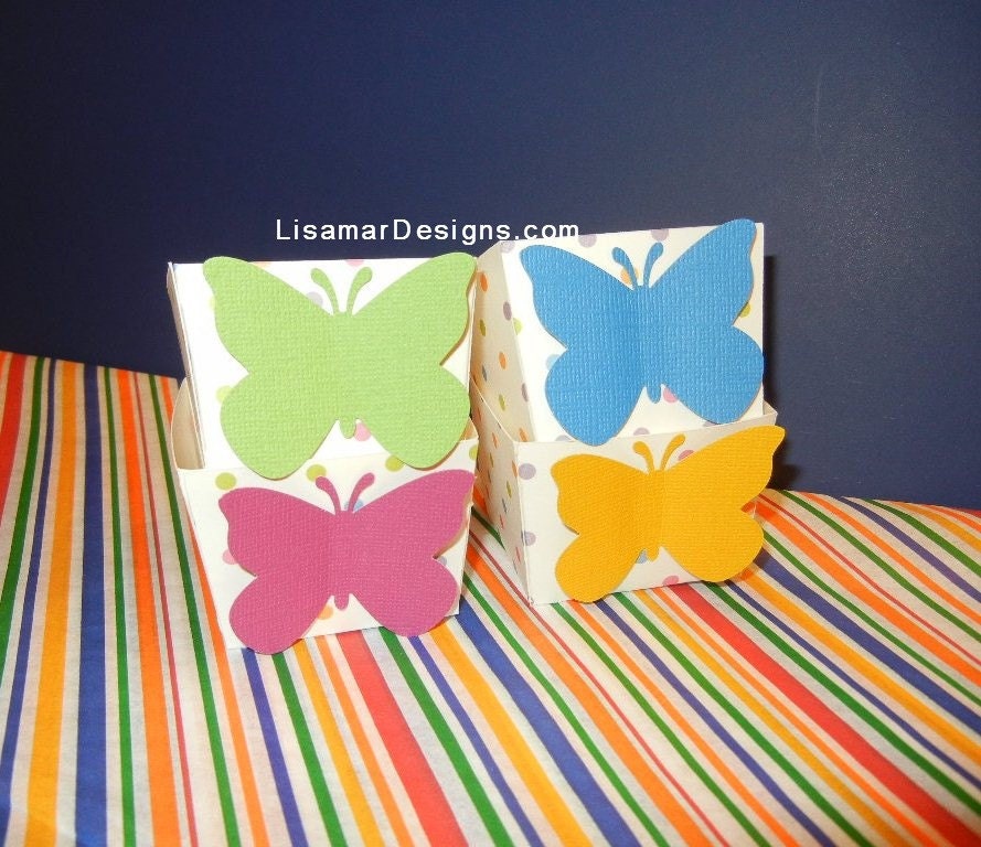 Butterfly Candy Cups, Butterfly Candy Cups, Butterfly Theme, Favor Box, 12 Candy Cups Boxes Il_170x135