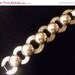 Vintage Chunky Bracelet Silvertone Wide Collectible Jewelry Mid Century 1950's Retro Rockabilly Accessories