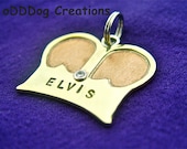 custom dog tag : The King
