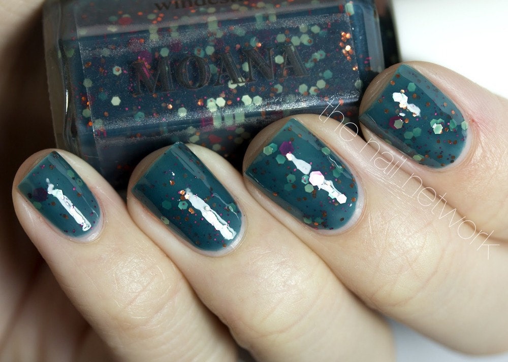 Glitter polish - Moana
