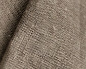 Linen flax Fabric artist canvas Natural Undyed Unbleached Organic Width 83 inch Medium Weight - Custom yardage