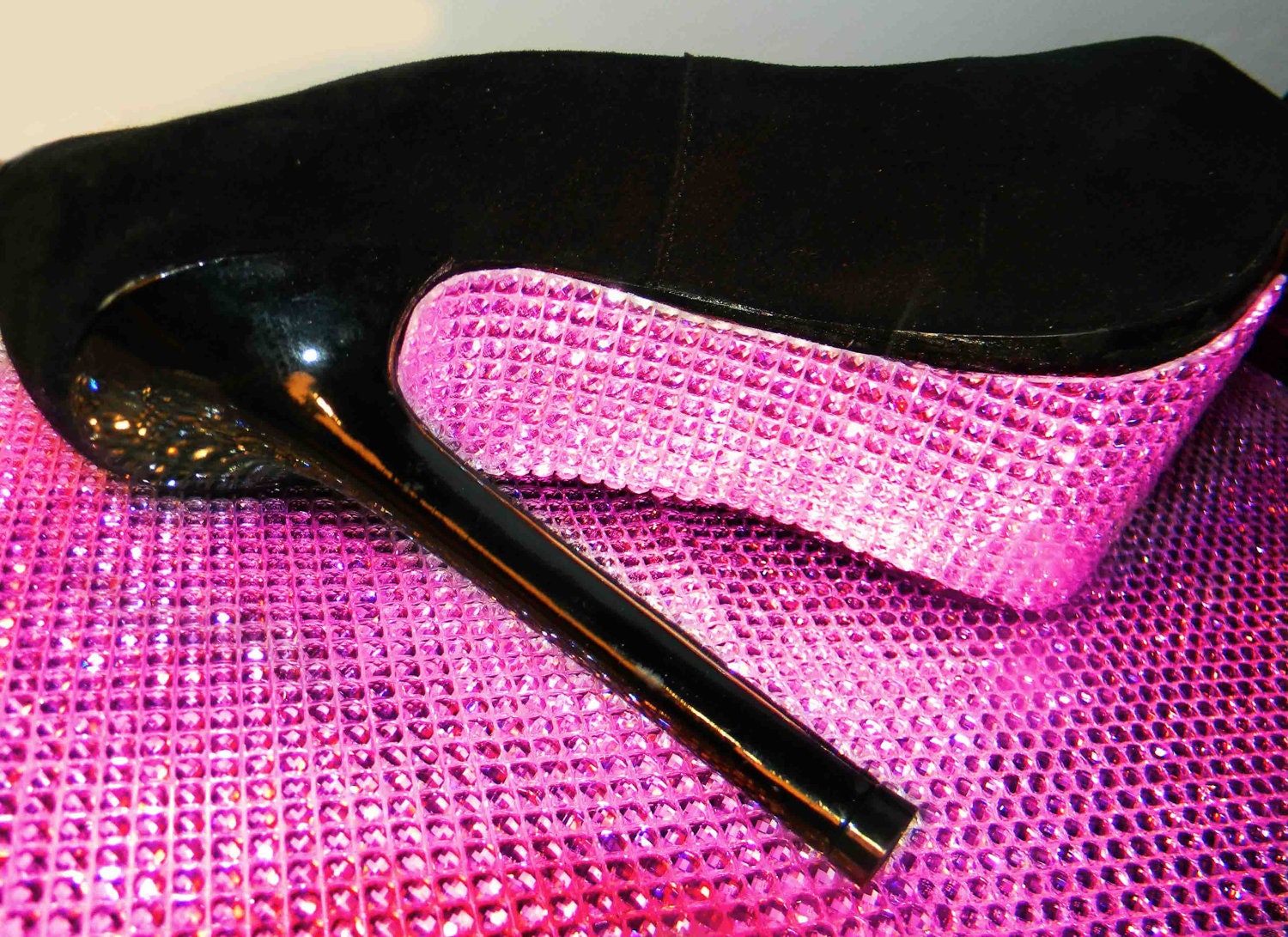Pink Bling Tag