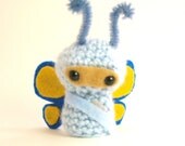 Chubby Ninja Butterfly Crochet Amigurumi Doll