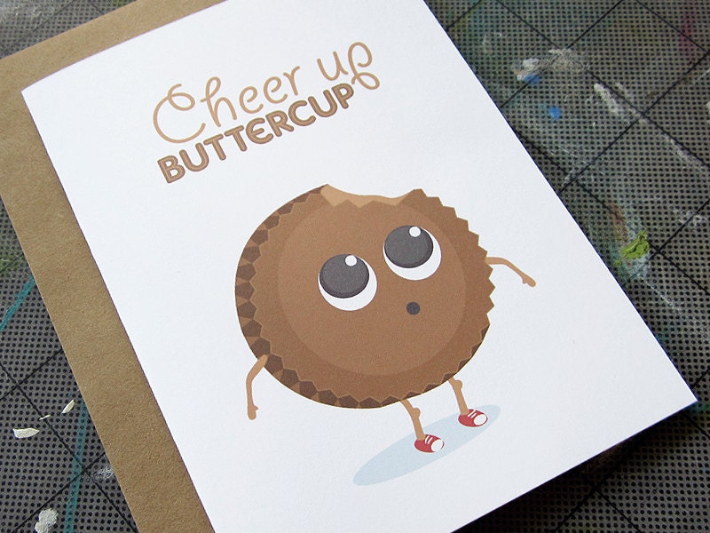 Cheer Up Buttercup Sympathy Card