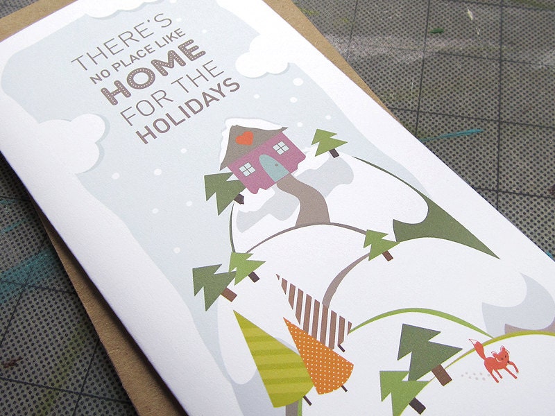 Home for the Holidays Christmas Card