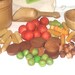 Pasta in a bag set. Play kitchen wooden food.