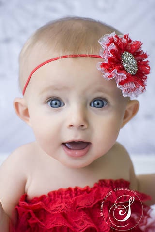 Sweet Christmas Candy Cane Headband Baby Headband Newborn Photo Prop