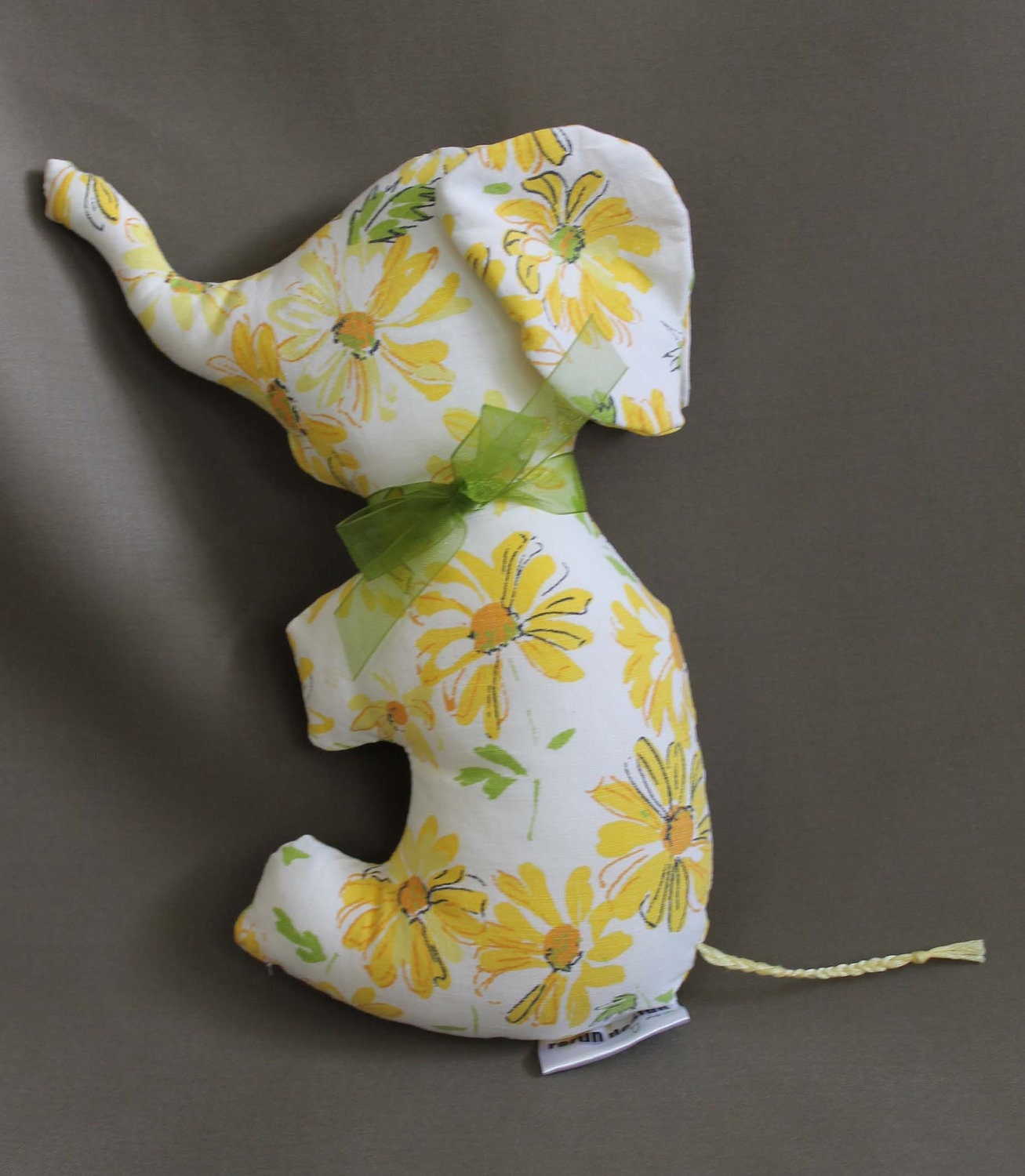 Eco-Friendly Plush Daisy Elephant