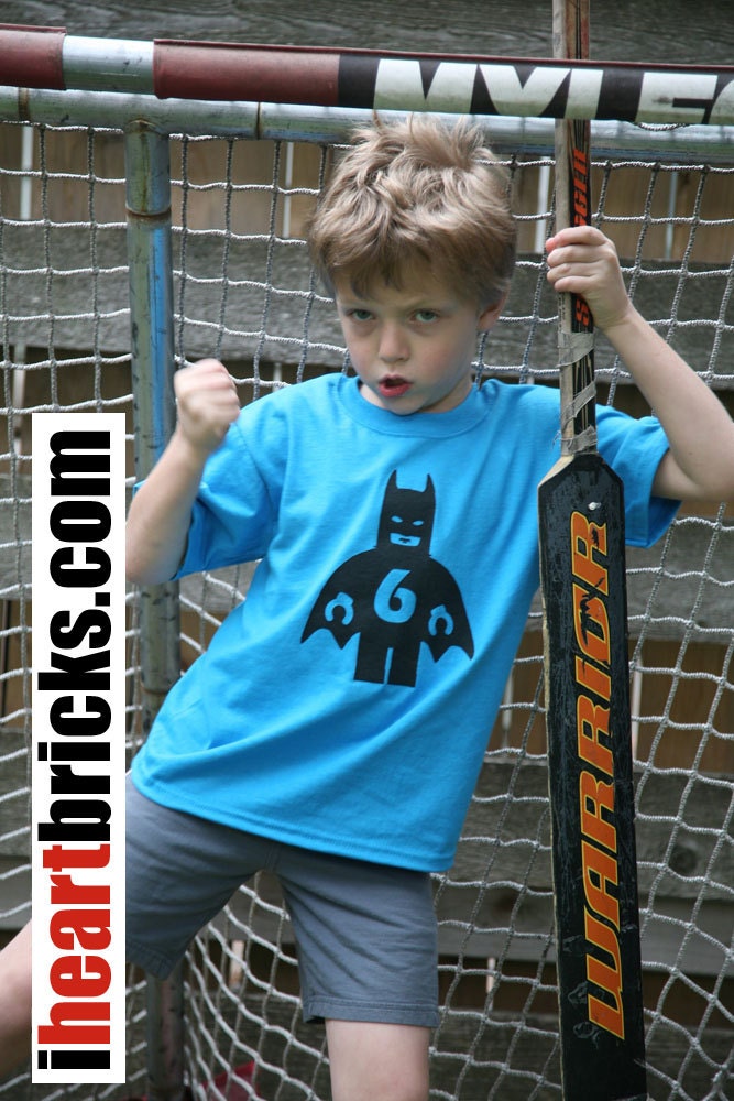 Batman - Screen printed t-shirt - Personalized.