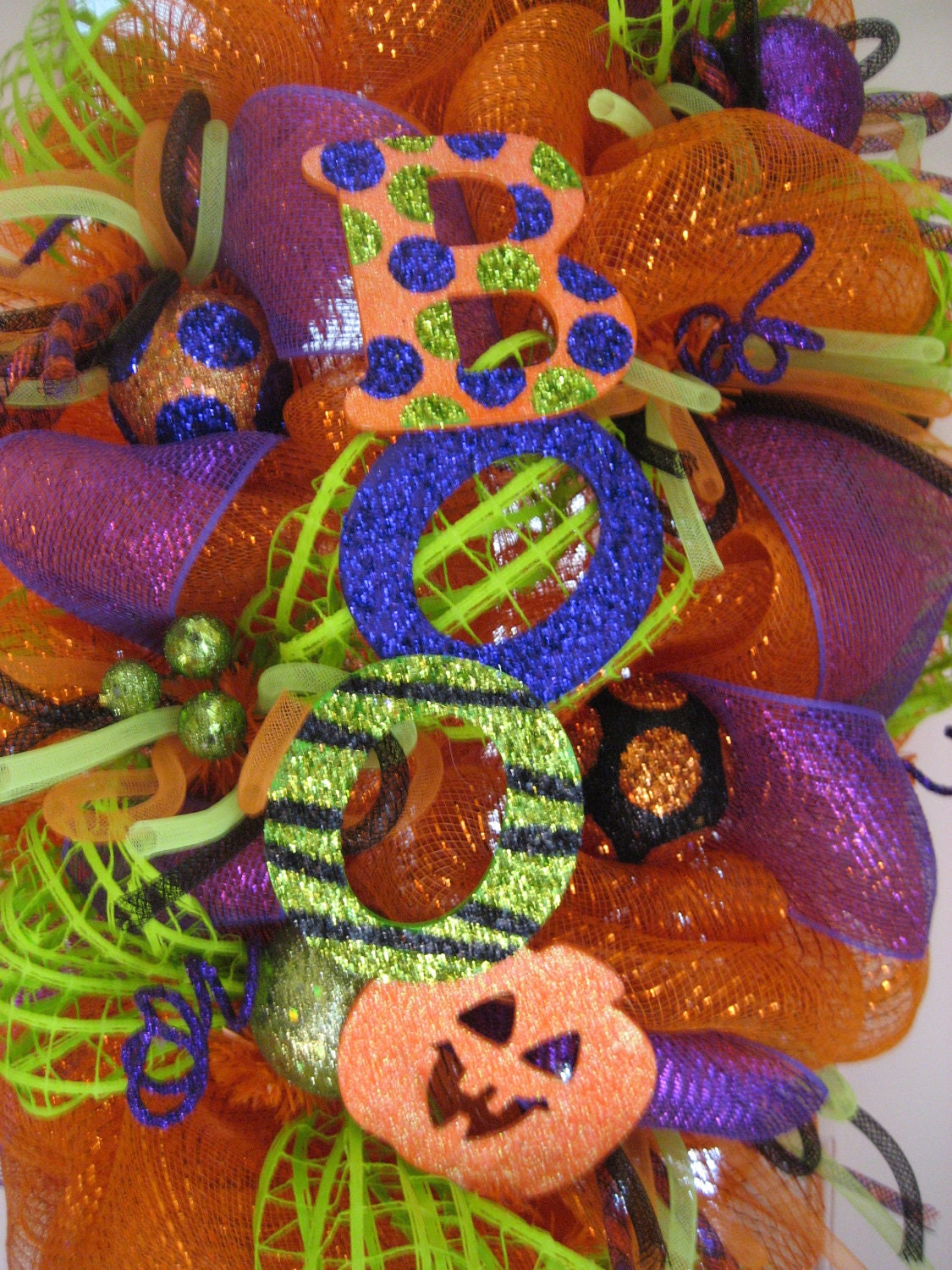 Deco Mesh HALLOWEEN SWAG WREATHS