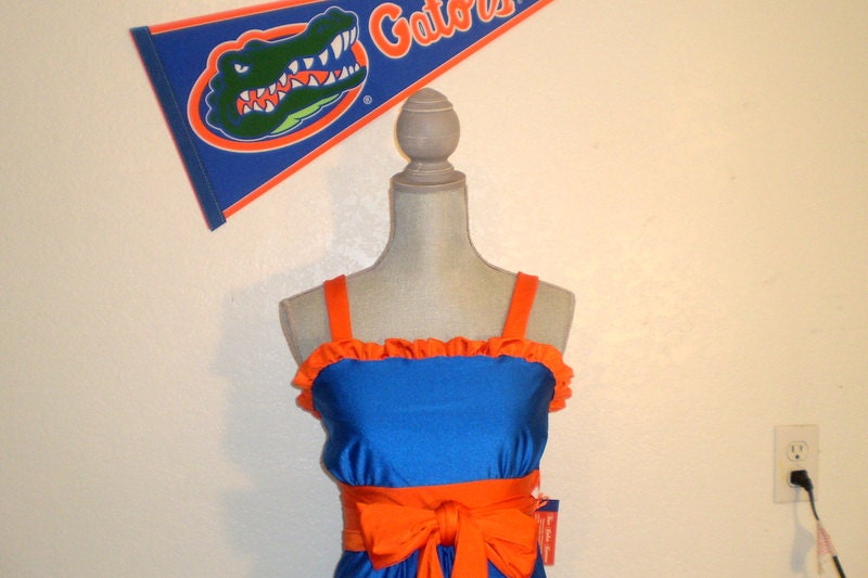 Gator GameDay Dress Perfect for FL GA game Tailgate in YourTrue Colors