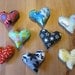 Cotton Catnip Heart Toy