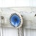 Jewelry Holder "The Blues Make Me Happy" Necklace Organizer / Accessories Rack