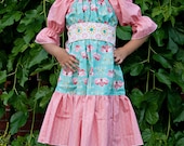 Malyn's Pretty Peasant Dress PDF Pattern size 6-12 months to size 8