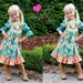 Marissa's Perfect Peasant Dress PDF Pattern from Mix and Match Line size 6-12 months to size 8