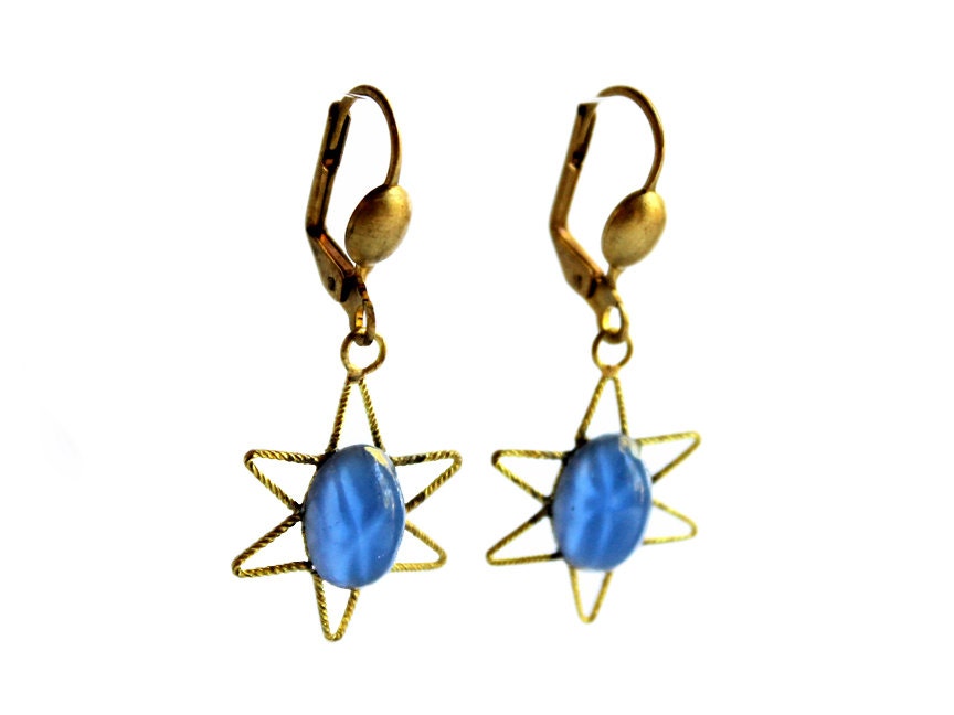 Azure Star Earrings