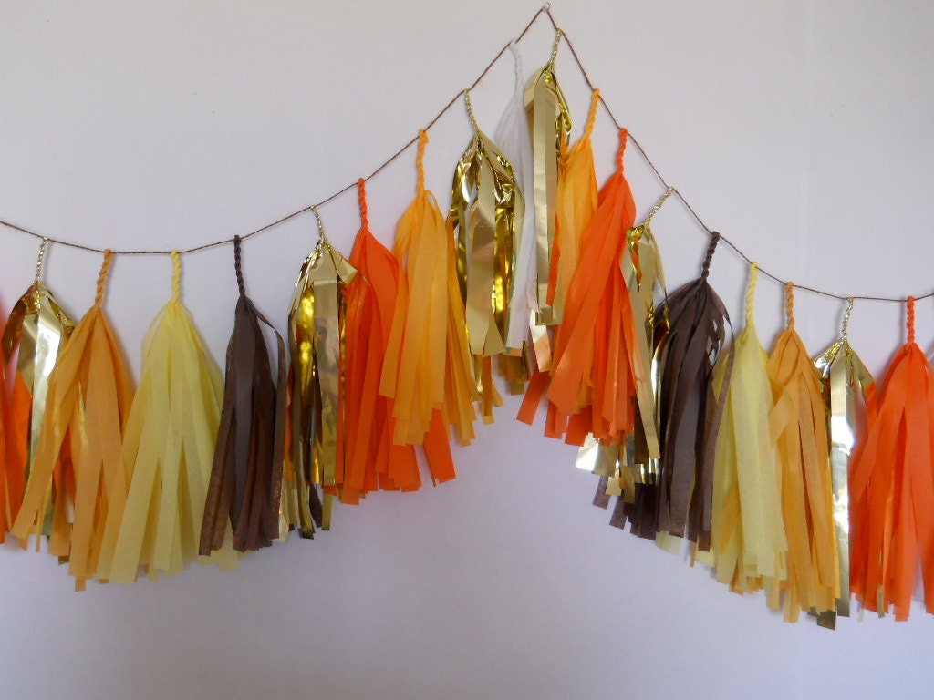 Fall Leaves (Thanksgiving & Fall) Tassel Garland