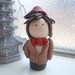 Doctor Who Figure 11th Doctor Polymer Clay Matt Smith Time Lord Minature Collectible