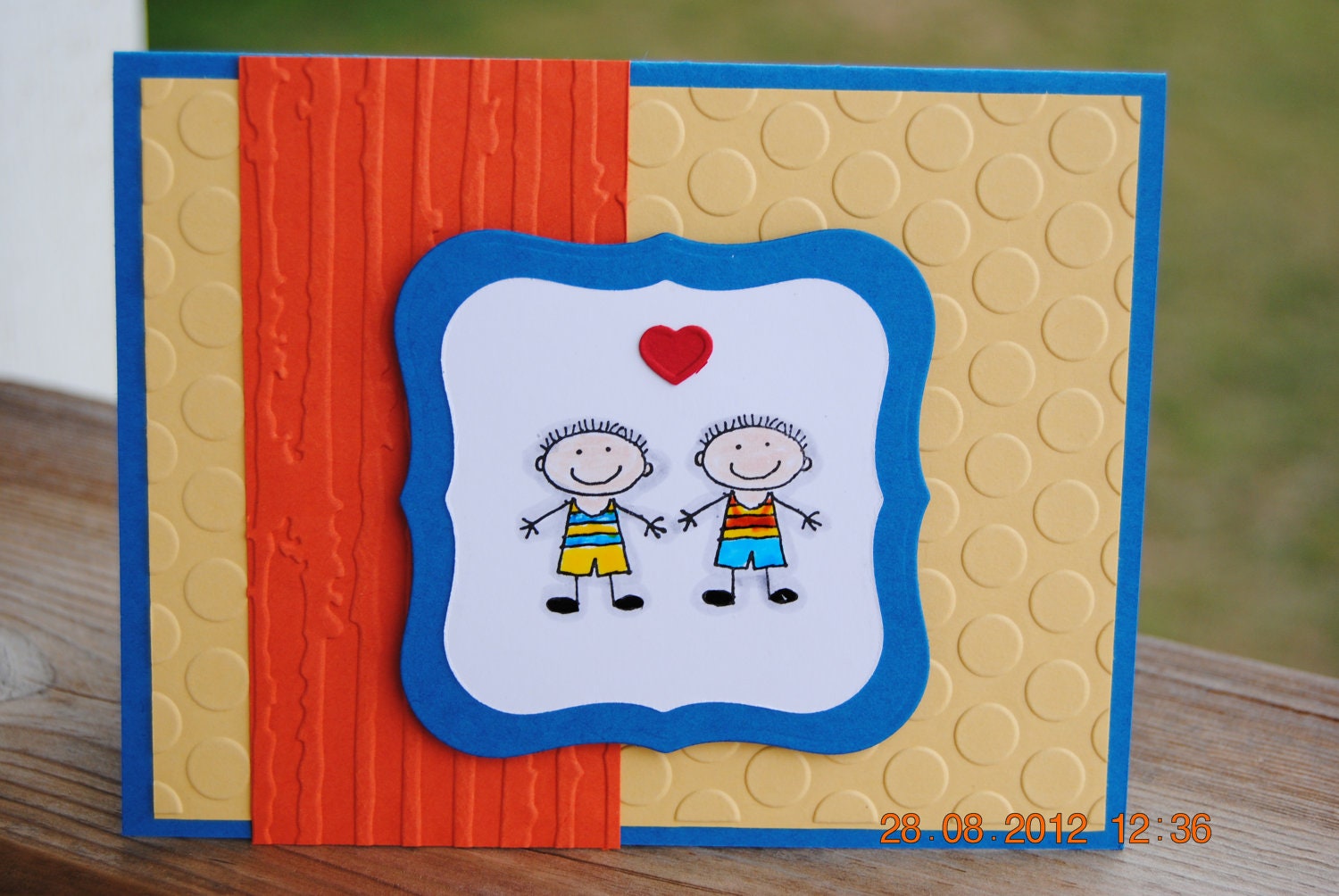 Handcrafted Brothers, Sisters, Friends Card