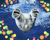 Yes, I Swim (Polar Bear 1) Print