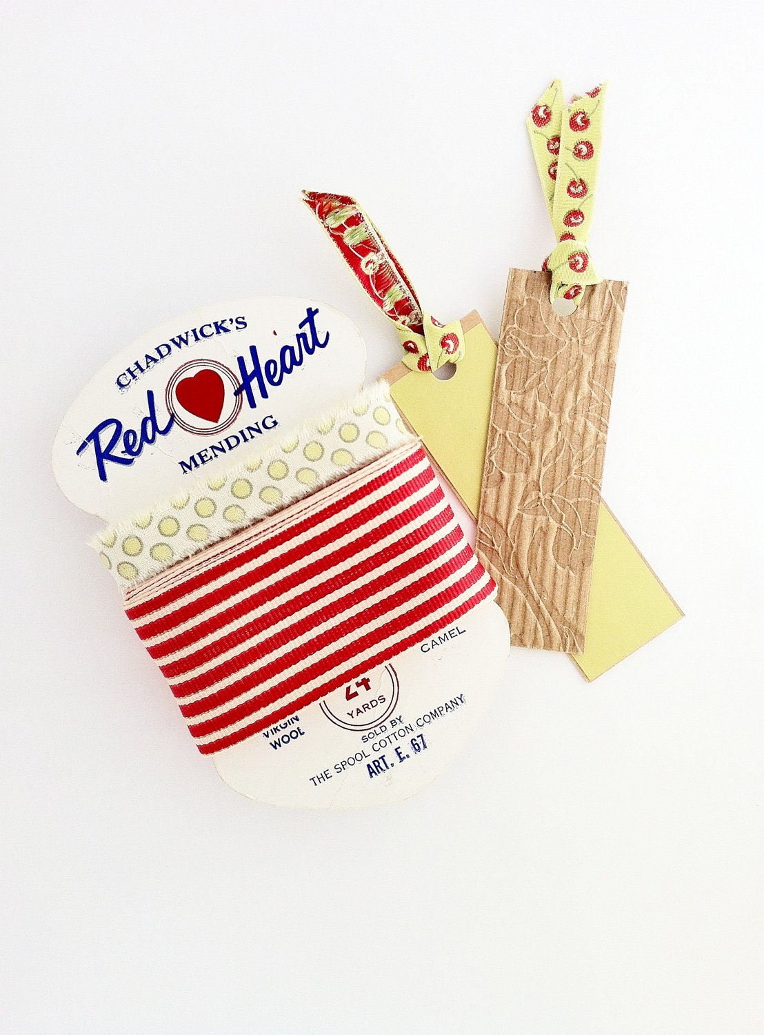 Cherry Sweet Vintage Gift Wrapping Kit